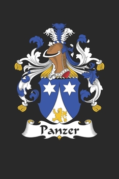 Paperback Panzer: Panzer Coat of Arms and Family Crest Notebook Journal (6 x 9 - 100 pages) Book