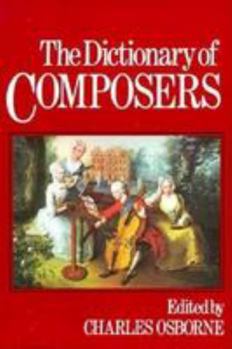 Paperback The Dictionary of Composers Book