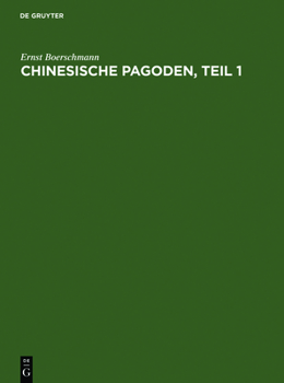 Hardcover Pagoden, Teil 1 [German] Book