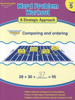 Paperback Word Problem Workout: A Strategic Approach: Reproducible Grade 5 Book