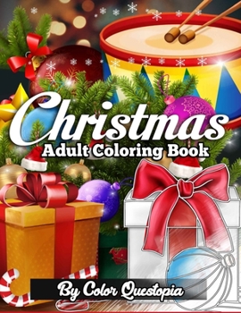 Paperback Christmas Adult Coloring Book: Mosaic Seasonal Holiday Coloring Books For Adults and Teens Book