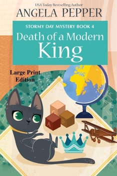 Paperback Death of a Modern King - Large Print [Large Print] Book
