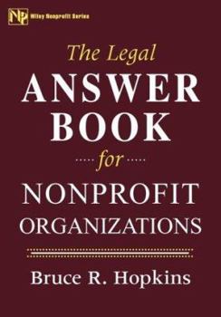 Paperback The Legal Answer Book for Nonprofit Organizations Book