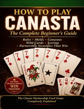 CANASTA HOW TO PLAY CANASTA: The Complete Beginner's Guide. Rules, Melds, Canastas, Wild Cards, Scoring, and the Partnership Strategies That Win
