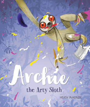 Hardcover Archie the Arty Sloth, 2 Book