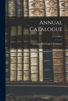 Paperback Annual Catalogue; 2, no. 4 Book