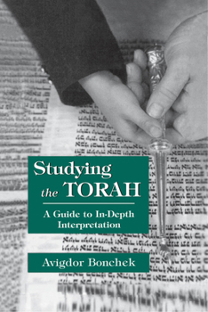 Hardcover Studying the Torah: A Guide to in-Depth Interpretation Book