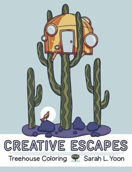 Paperback Creative Escapes: Treehouse Coloring Book