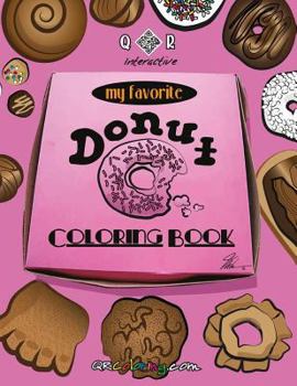Paperback My Favorite Donut Coloring Book: Color with good taste Book