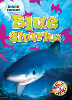 Library Binding Blue Sharks Book