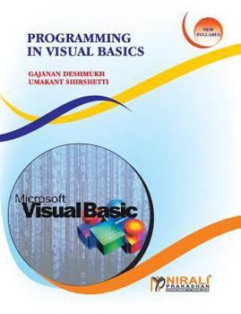 Paperback Programming in Visual Basic Book