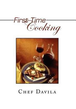 Hardcover First Time Cooking Book