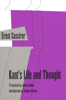 Paperback Kants Life and Thought Book