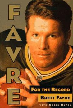 Hardcover Favre: For the Record Book