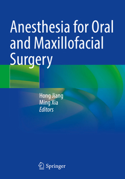 Paperback Anesthesia for Oral and Maxillofacial Surgery Book