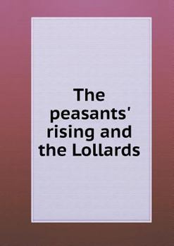 Paperback The peasants' rising and the Lollards Book