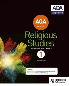 Paperback AQA A Level Religious Studies Year 1 Inc Book