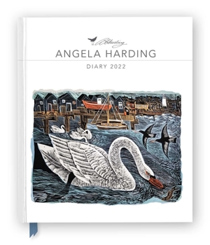 Hardcover Angela Harding Desk Diary 2022 Book