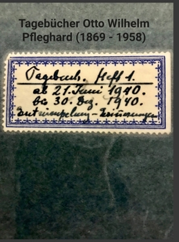 Hardcover Otto Wilhelm Pfleghard (1869 - 1958): Tagebücher eines bedeutenden Architekten [German] Book