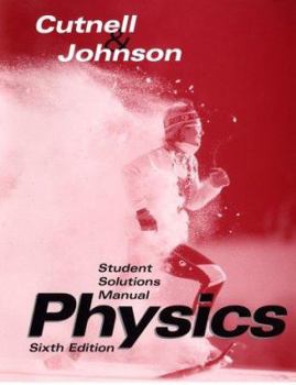 Paperback Student Solutions Manual to Accompany Physics, 6th Edition Book