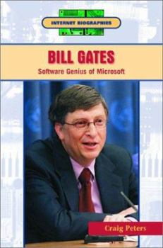 Library Binding Bill Gates: Software Genius of Microsoft Book