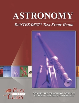 Paperback Astronomy DANTES/DSST Test Study Guide Book