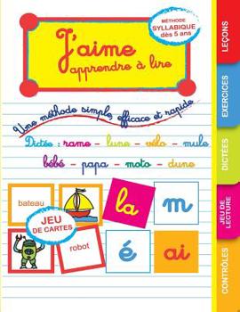Paperback J'aime apprendre à lire [French] Book