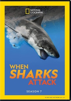 DVD National Geographic: When Sharks Attack Season 7 Book