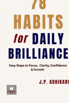 Paperback 78 Habits for Daily Brilliance Book