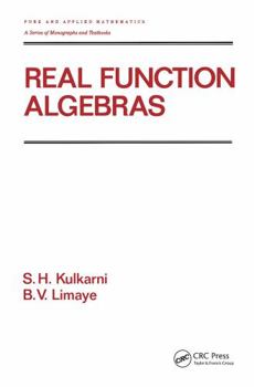 Hardcover Real Function Algebras Book