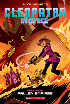 Paperback Fallen Empire: A Graphic Novel (Cleopatra in Space #5): Volume 5 Book
