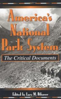 Paperback America's National Park System: The Critical Documents Book