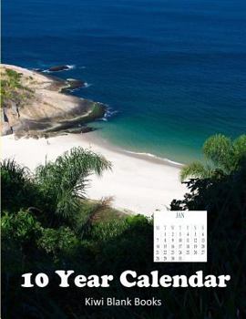 Paperback 10 Year Calendar Book