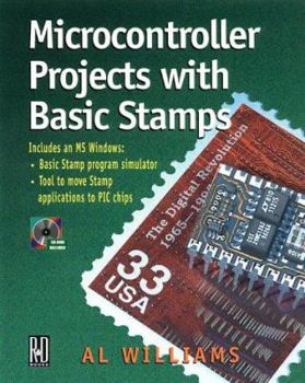 Paperback Microcontroller Projects with Basic Stamps [With CD-ROM] Book