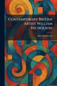 Paperback Contemporary British Artist William Nicholson Book