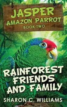 Hardcover Rainforest Friends and Family [Large Print] Book