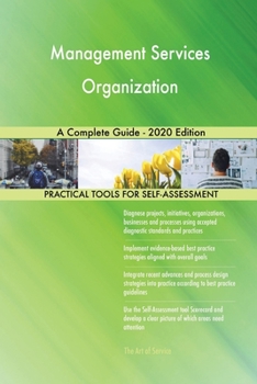 Paperback Management Services Organization A Complete Guide - 2020 Edition Book