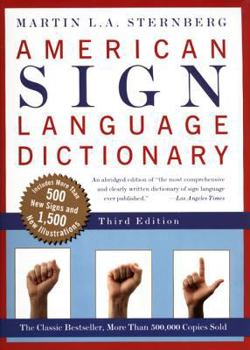 Paperback American Sign Language Dictionary-Flexi Book