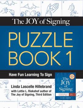 Paperback Joy of Signing Puzzle Book 1 Book