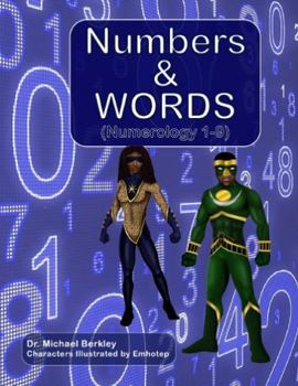 Paperback Numbers & Words (Numerology 1-9) Book