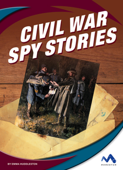Library Binding Civil War Spy Stories Book