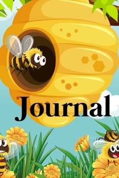 Paperback Journal: Bee Notebook, Bee Notebook Journal for Writing Book