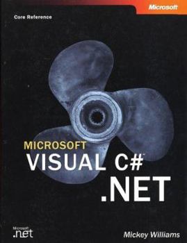 Paperback Microsoft Visual C#(tm) .Net (Core Reference) [With CDROM] Book