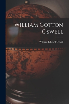 Paperback William Cotton Oswell Book