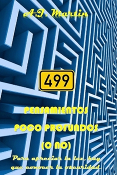 Paperback 499 Pensamientos poco profundos [Spanish] Book