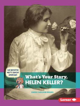 Paperback What's Your Story, Helen Keller? Book