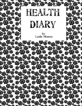 Paperback Health Diary: Daily Record of Health Book