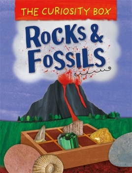 Paperback The Curiosity Box: Rocks and Fossils Book