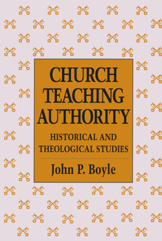 Hardcover Church Teaching Authority Book