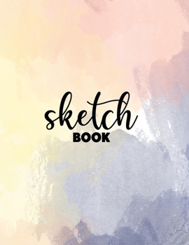 Paperback Sketch Book For Teen Girls and boys: 120 Pages of 8.5"x11" Blank Paper for Drawing, Sketching and Creative Doodling. Personalized Artist Notebook and Book